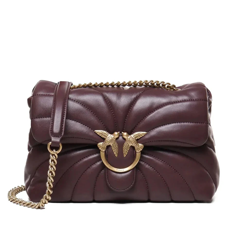 PINKO logo-buckle shoulder bag