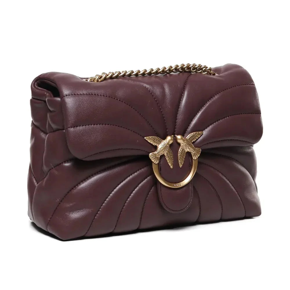 PINKO logo-buckle shoulder bag