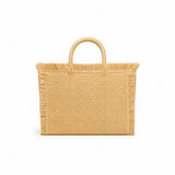 MC2 Saint Barth Mini Vivian Raffia Tote Bag in Natural