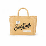 MC2 Saint Barth Mini Vivian Raffia Tote Bag in Natural