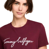 Tommy Hilfiger Embroidered Signature Crewneck T-Shirt