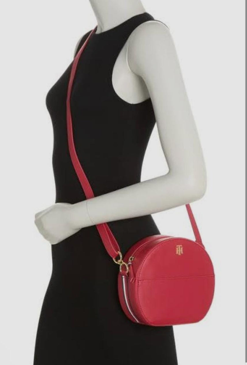 Tommy Crossr Bag Small Cir Red