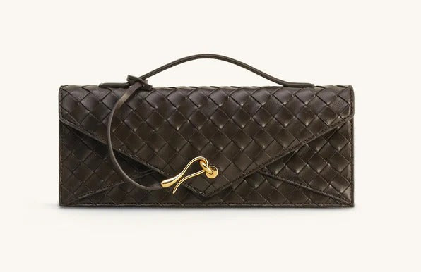 JW PEI Celeste Woven Textured Envelope Top Handle Bag