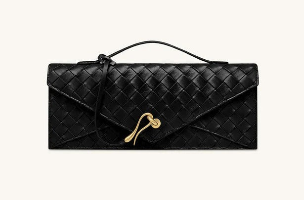 JW PEI Celeste Woven Textured Envelope Top Handle Bag