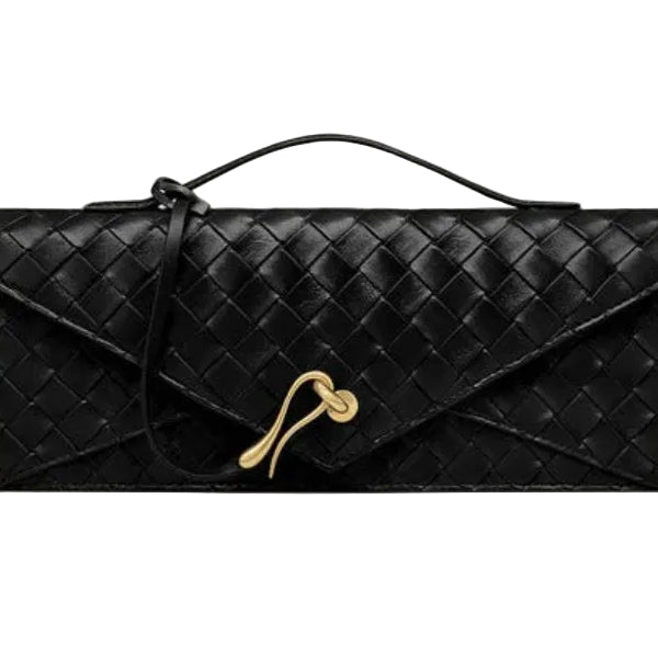 JW PEI Celeste Woven Textured Envelope Top Handle Bag