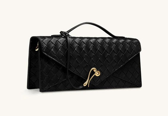 JW PEI Celeste Woven Textured Envelope Top Handle Bag