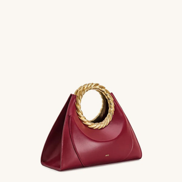 JW PEI Amiya Leaf Handle Sculpture Bag