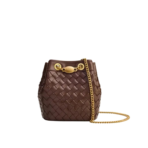JW PEI Yara hand-woven bucket bag