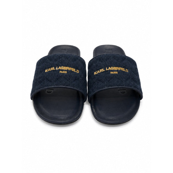 Karl Slipper Denim Blue