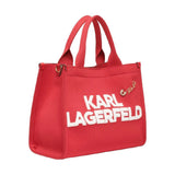 Karl Lagerfeld Tote Bag Pink Canvas