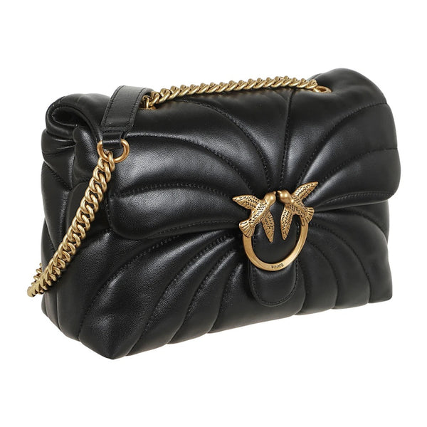 PINKO BLACK CROSS BODY BAG FOR WOMEN