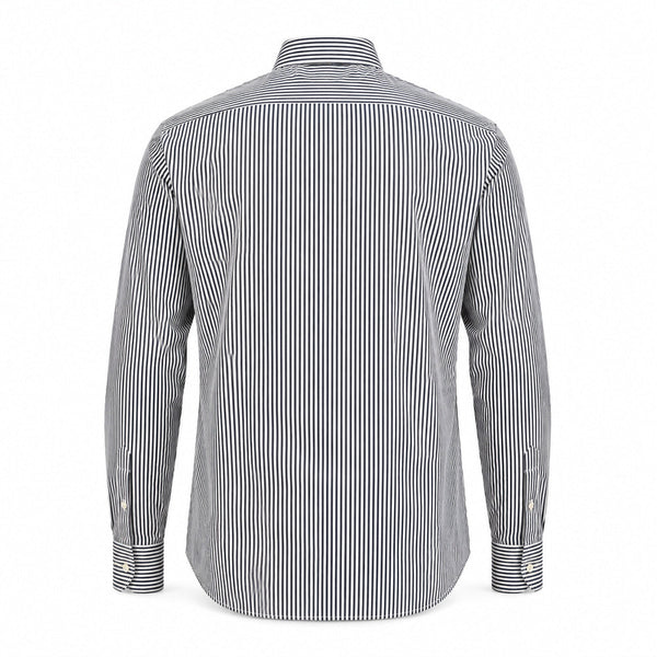 Polo Ralph Lauren Black & White Striped Long-Sleeve Shirt