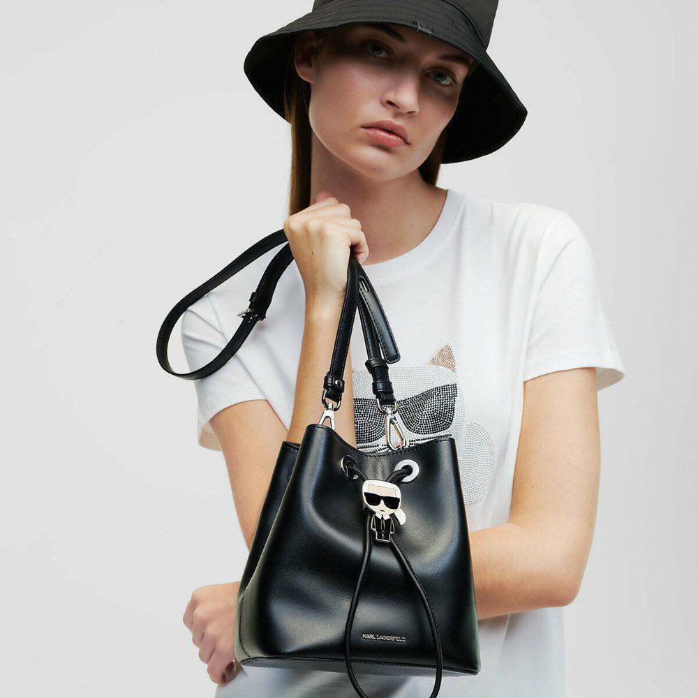 Karl Lagerfeld K/Ikonik Bucket Bag