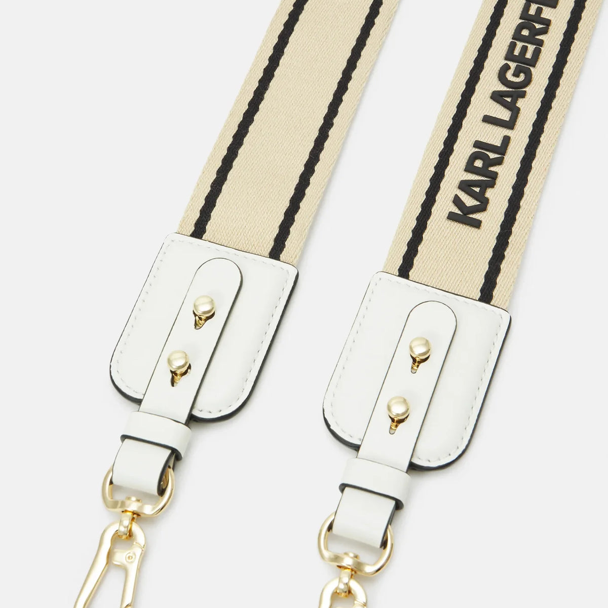 KARL LAGERFELD PARIS LETTERS EMBOSSED CROSSBODY