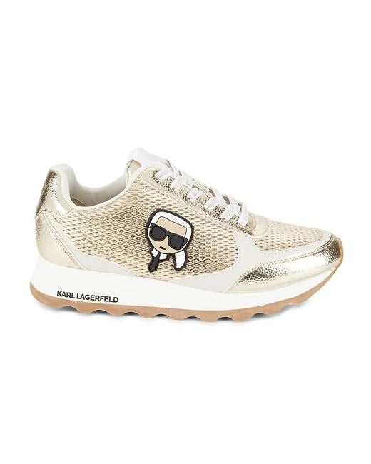 Karl Lagerfeld Paris Meade Logo Appliqué Mesh Sneakers size 41