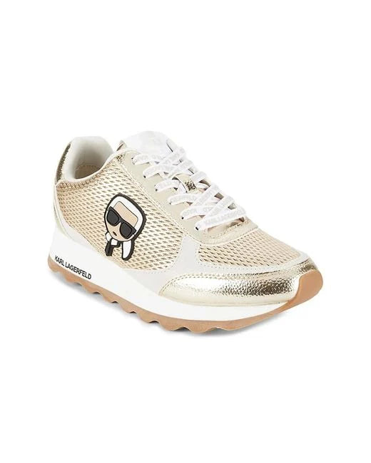 Karl Lagerfeld Paris Meade Logo Appliqué Mesh Sneakers size 41