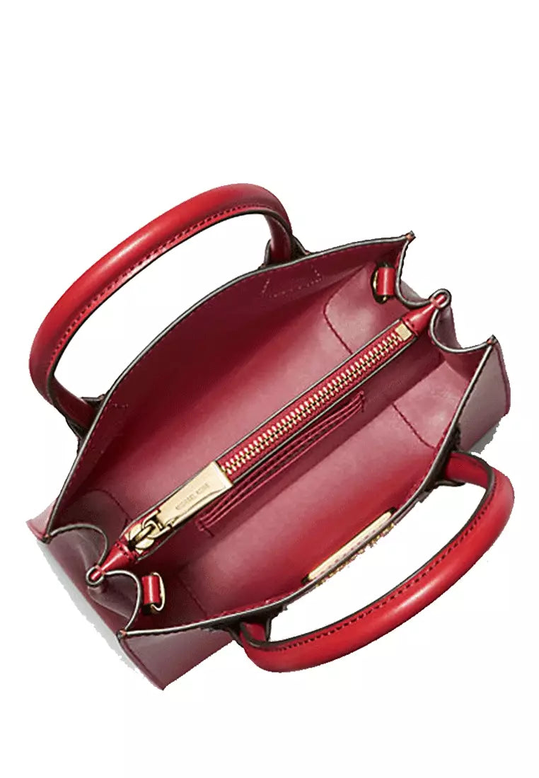 Michael Kors Mercer Medium Pebbled Leather Crossbody Bag