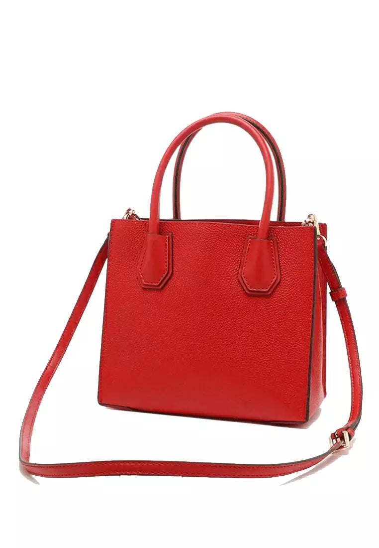 Michael Kors Mercer Medium Pebbled Leather Crossbody Bag