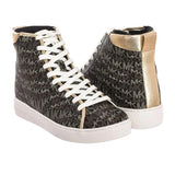 Michael Kors High-top Sneakers with Brand Print