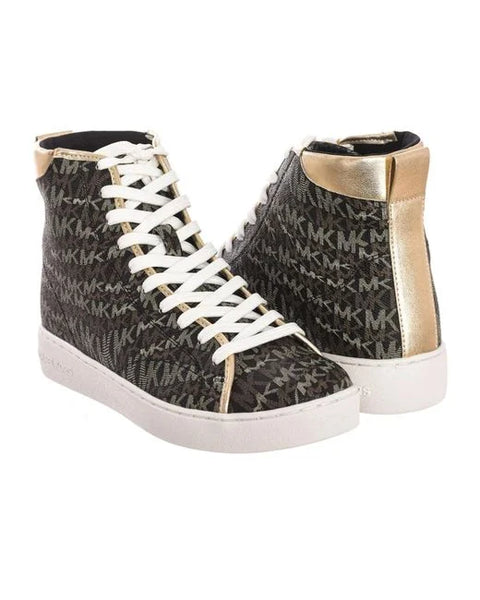 Michael Kors High-top Sneakers with Brand Print