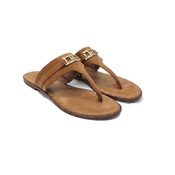 Tommy Slipper Brown Size 9
