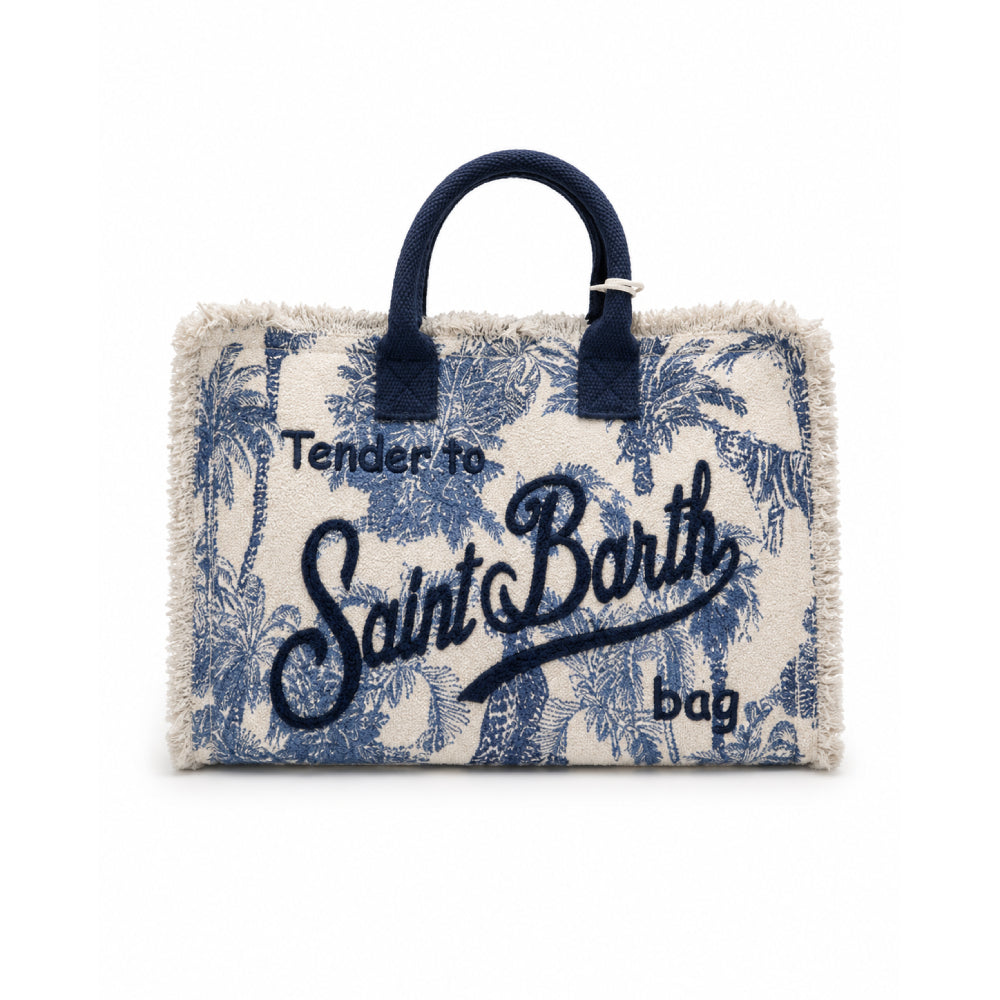 Saint Barth Mini Cross Bag White