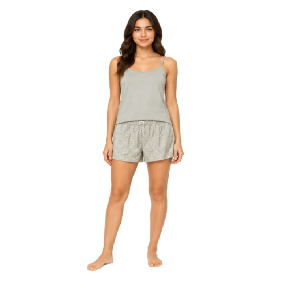 Calvin Klein Pajama Set Olive