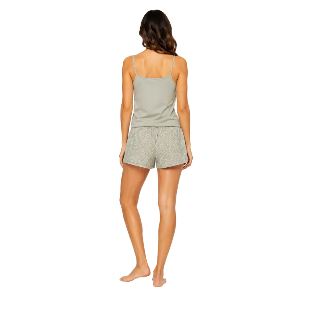Calvin Klein Pajama Set Olive