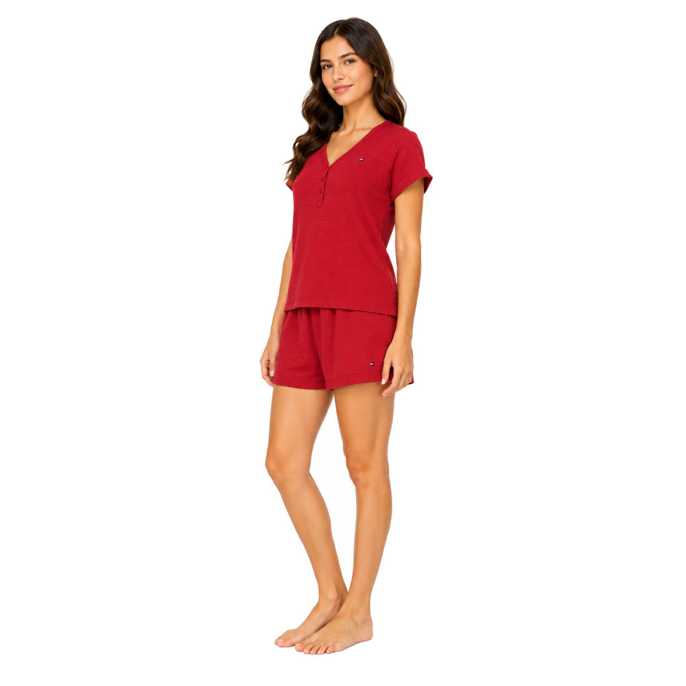 Tommy Pajama Red Set
