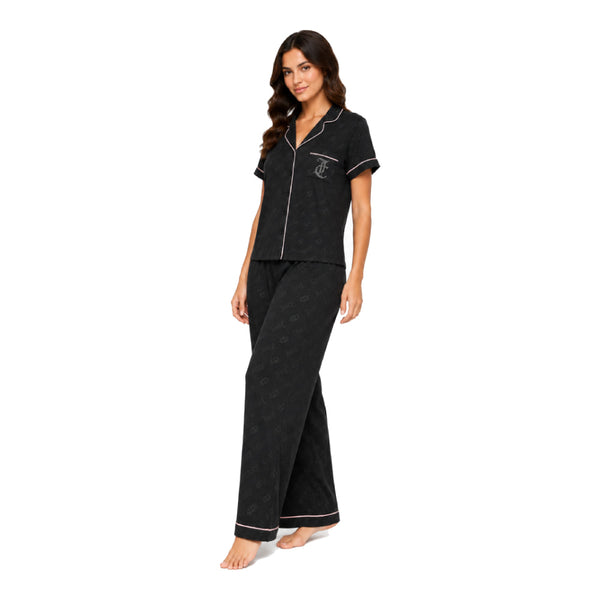 Juicy Couture Pajama Set Black long