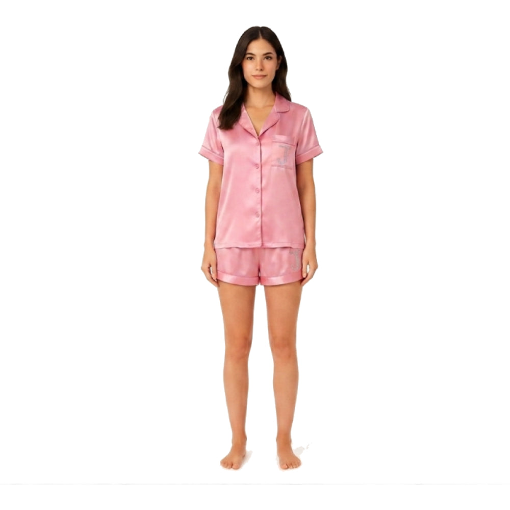 Juicy Couture Pajama Set Pink 3 pieces