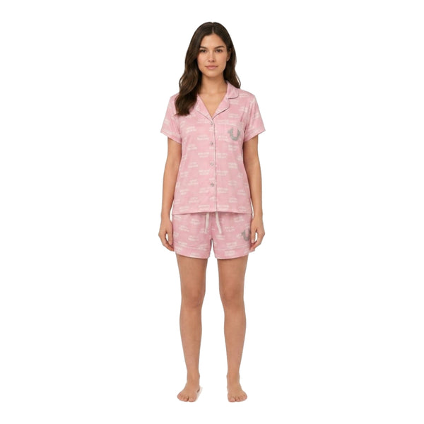 True Religion Pajama Set Pink