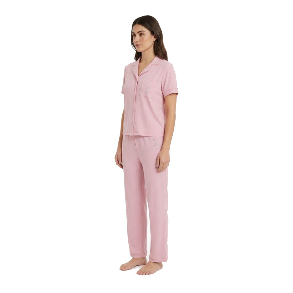 Juicy Couture Pajama Set Light Pink Long M