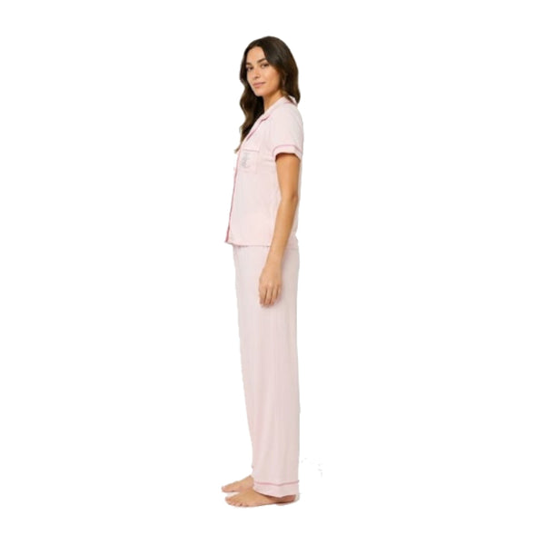 Juicy Couture Pajama Set Light Pink Long XL