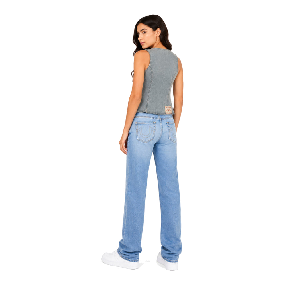 True Religion Jacket Jeans Blue Cut