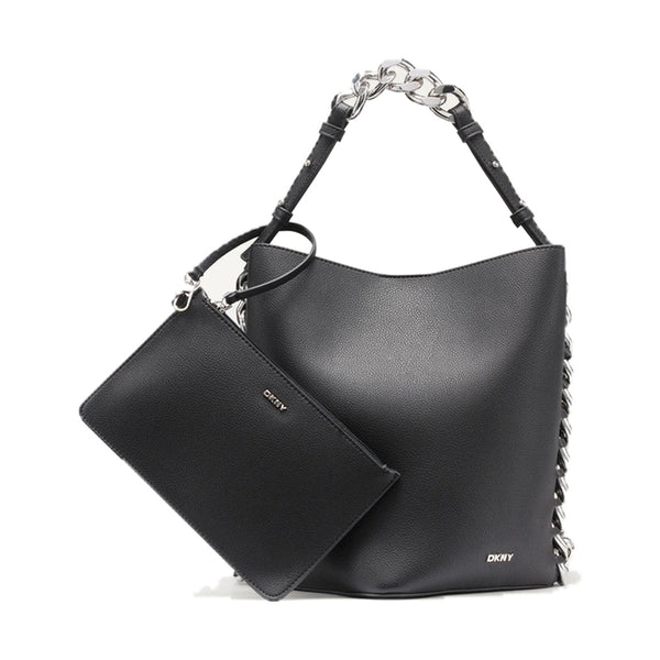 DKNY HandBag Black W Chain