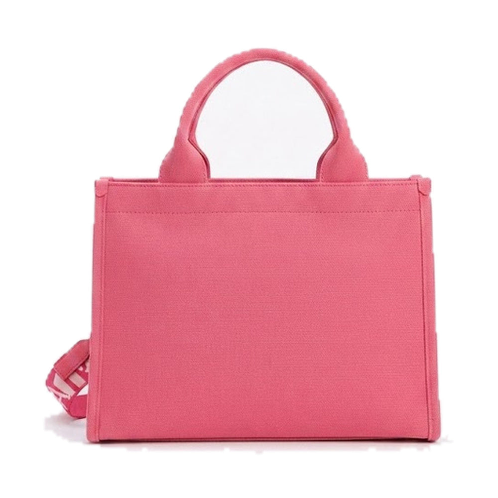 Karl Lagerfeld Tote Bag Pink Canvas
