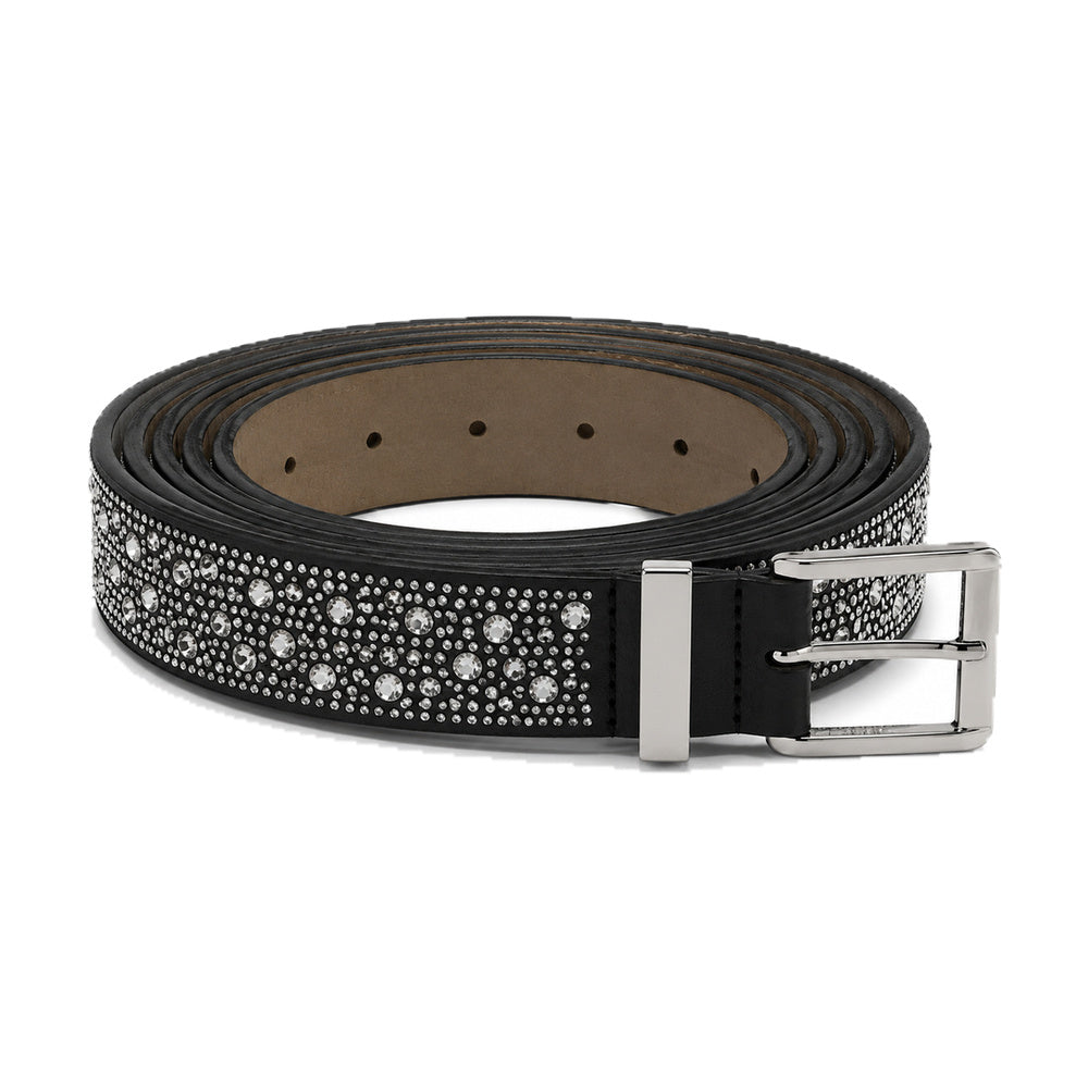 Michael Kors Belt Black Glitter