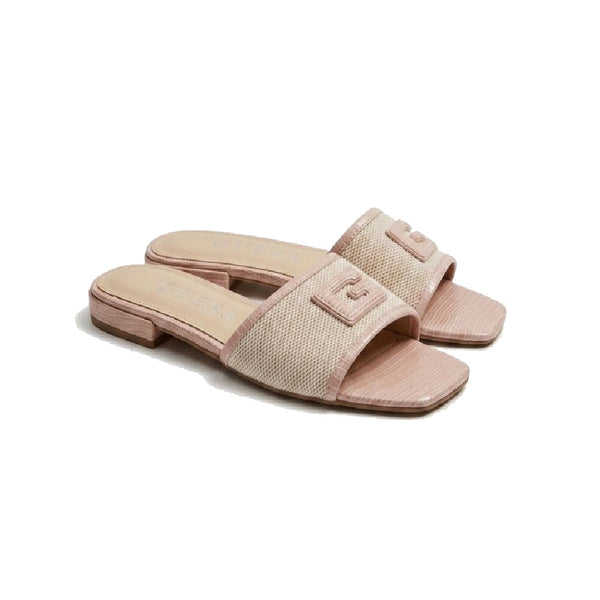 Guess Slipper Beige x Pink