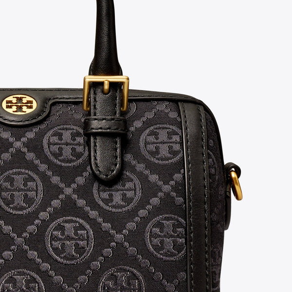 PETITE T MONOGRAM BARREL BAG TORY BURCH