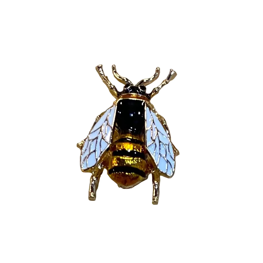 Brooch Bee Yellow