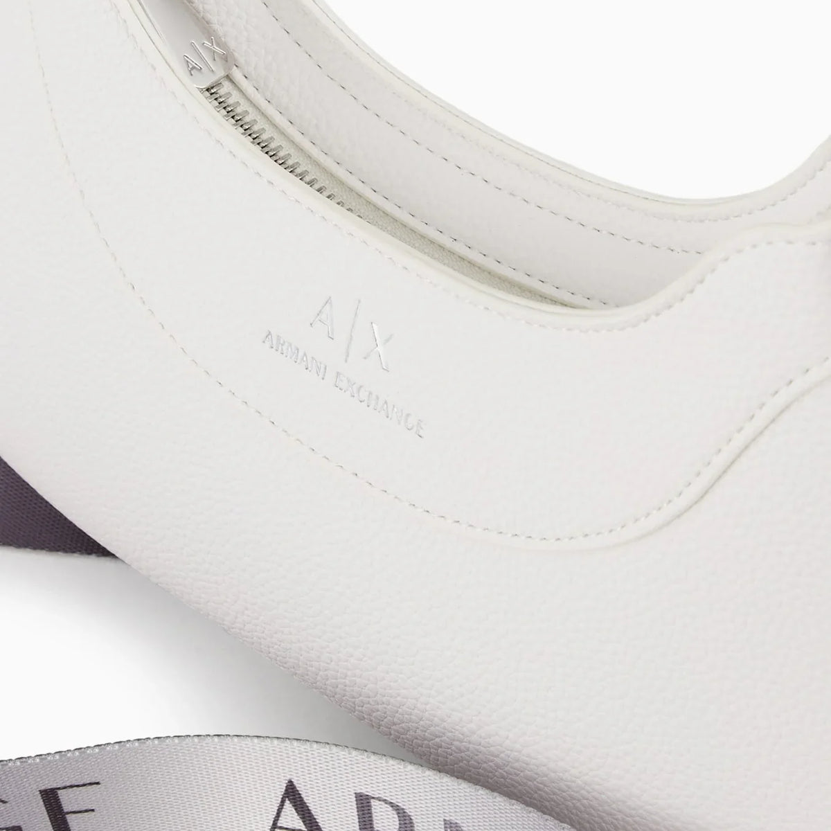 Armani Exchange Borsa Hobo Optical in White