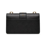 PINKO Love Classic Mini in Black with Oversized PINKO Emblem