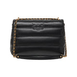 Pinko Love Puff Shoulder Bag in Black Butterfly-Quilt