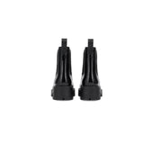 Calvin Klein Wende Lug-Sole Rain Boots in Dark Charcoal/Black