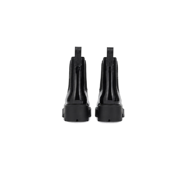 Calvin Klein Wende Lug-Sole Rain Boots in Dark Charcoal/Black