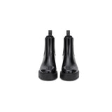 Calvin Klein Wende Lug-Sole Rain Boots in Dark Charcoal/Black