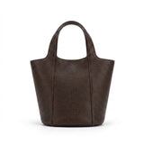 JW PEI Bella Bucket Bag In Dark Brown
