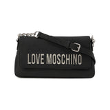 Love Moschino Logo Shoulder Bag in Black