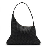 JW PEI Lyra Woven Shoulder Bag In Black
